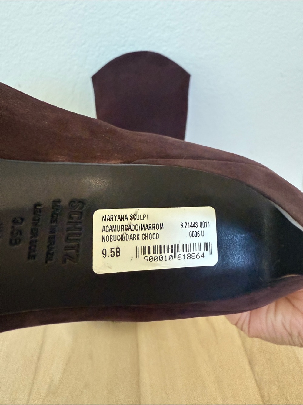 Schutz Maryana Sculpt Nubuck boot - Picture 3 of 4